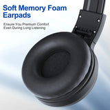 Portable Personal Rechargeable Headphone Ear Muffs Foldable LCD Display FM Radio Headset Scalable Design