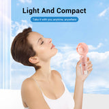4 Speed Humidification Portable Handheld Fan,Water Spray Mist Fan,Student Dormitory Mini Fan Coog Tools