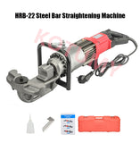 HRB-16/HRB-22 Steel Bar Bender Electric Hydraulic hine HandHeld Rebar Bending Construction Tool