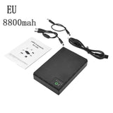 DC Uninterruptible 10400mAh 5V 9V 12V UPS Router Optical Cat Built-in Adapter Backup Power Supply