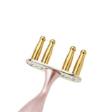 Magnetic fork meridian acid removing massage stick, magnetic prosthetic hammer to dredge lymph shujing Huoluo