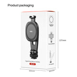 Vrig MG-03 Magnet Phone Holder Adapter Tripod Magnetic Camera Phone Holder Tripod Mount for Mag-Safe iPhone 14 13 12 Series