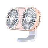 5V Coog Low Noise USB Powerful 3 Gear Car Air Outlet Dashboard Mini Fan 360 Degree Rotating for Truck Vehicle
