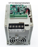 Ultra-Low Noise Mini Three-Phase Inverter - 220V/380V, 0.4kW - 2.2kW, Precision Speed Regulation