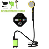 6000mAh/7800mAh/9000mAh Portable Camping Rechargeable Electric Shower Pump with Intelligent Digital Display fo Beach