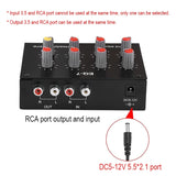 7 Band Sound RCA Output Input 12dB High Bass Adjustment Dual Channel Digital Equalizer