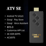 X2 ATV Android 12 BT 5.0 Chipest H313 Quad Core 2GB16GB 4K HD WIFI 4G 5G Voice remote Smart TV Box PK Q96 S96 Stick