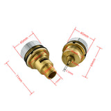2PCS/Set Massage Bathtub Copper Surfing Pneumatic Brass Start Button Air Switch Controller With Leakage Protection