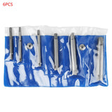 5/6/9/10pcs Broken Tap Extractor Guide Set Easy Out Broken Wire Screw Remover Tools Screw Extractor Wrench Set Drill Bit