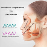 Electric V-shaped Thin Face Slimming Cheek Massager Facial Lifting V-Line Lift Up Bandage EMS Therapy Device Beauty hine