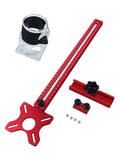 4 in 1 Bracket-Cabinet Hardware Aluminum Router Circle Cutting Jig Punch-Router Milg Groove Bracket