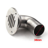 1316 stainless steel leak RV 90 ° or drain marine yacht hardware accessories