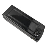 Secure Bike Battery Box Ebike Holder Case, Large Capacity, Perfect for Electric Vehicles, Black PVC Material