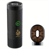 1pc 2 In 1 Incense Burner, Hair Diffuser, Comb And Car Incense Burner, 2000mAh Rechargeable Aroma Diffuser,room Aromatherapy Machine