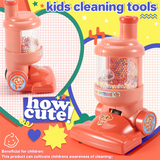 Children Electric Cleaner Simulation Vacuum Catcher Kids Pretend Cleaning Educational Toy Mini Vacuum,