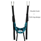 Blue Hanging Neck Stretching Spondylosis Treat Device Cervical Spine Orthosis Traction Belt