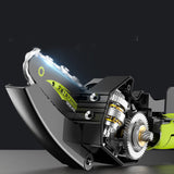 4 Inch Mini Electric Chain Saw With Indicator Rechargeable Woodworking Tool For 21V Battery