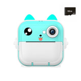 Instant Print Photo Kids Camera Mini Thermal Printer Video Digital Children Camera For Photography Educational Toys Gift