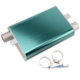 24mm Upgraded Car Exhaust Muffler Silencer + Clamps Stainless Steel For Eberspacher Diesel Parking Heater