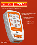 2 inch TFT Display Nuclear Detector Radiation Detection Device X β γ Rays Real Time Monitoring Radioactivity Tester