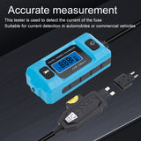 12V Range 0.01~19.99A Car Circuit Tester Current Test Fuse Diagnostic Tool Repair Detector Gaanometer Automotive Accessories