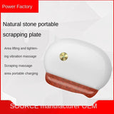 Smart stone needle board face massage electric beauty instrument pulling scraping