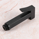 Solid Brass Square Black Sprayer Handheld Bidet Head Shower