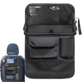 Behind Seat Organizer With Foldable Table Tray Car Organizers And Storage For Drin Tablet Travel