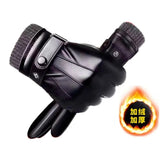 Universal Motorcycle Winter Men's Leather Outdoor Cycg Skiing Warmth Adjustable Waterproof Gloves Accessories Items