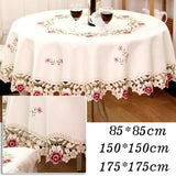 Round Tablecloth Art Household round tablecloth waterproof Europe Tablecloths on table dinning wer Fabric dust cover new year