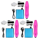 Tattoo Pen Kit Ergonomics Low Noise Sturdy Adjustable Mini Wireless Pedal Tattoo Machine for Liner Shader for Beginners
