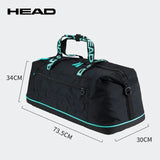 Original HEAD Sharapova Coco Duffle - Women's Court Badminton Tennis Sports Backpack Athletic Bag
