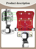 35mm punch locator Boring Woodworking Hole Opener Punch Tool Drilg Jig Guide Hinge opening aid