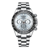 GUANQIN Brand Men New Luxury Mechanical Watches 100M Waterproof Stainless steel Luminous Watch For Men Sapphire Glass Week Clock