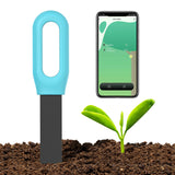 TuyaZigBee Soil Tester Intelligent Temperature and Humidity Detector Mobilephone TuyaAPP Control with Low Battery Alarm Function
