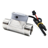 Stainless Steel 1-Inch Industrial Water w Hall Sewage Pipe Sensor Liquid Meter