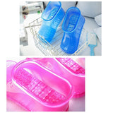 1Pair Foot Massage Boots Relaxation Ankle Soak Bath Therapy Massager Shoes Acupoint Sole Portable Home Feet Care Tools