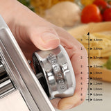 Manual Noodle Press Hand Crank Pasta Maker Rolg hine For Homemade Noodles Spaghetti Dough Making Tools