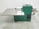 High Quality Double Head Leather Belt Cutter Strap Cutting With Edge Folding Laminating hine Slicer