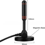 High Gain HDTV Digital Suction Cup Indoor And Outdoor TV ISDB-T ATSC Set-top Box Antenna