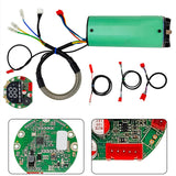 48V 15A Controller Dashboard For HX X8 Electric Scooter Central Control Instrument Panel Display Screen Data e Cable Parts