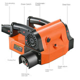 3680W Electric no dead corner dust-free electric planer old renovation putty wall skin shovel tools