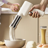 Electric Cordless Portable Noodle Maker 5 Molds USB Charging for Homemade Pasta