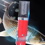 Commercial 120W Electric Scaler Fish Remover Cleaner Battery Descaler Scraper Waterproof Seafood Knife Tool Kitchen
