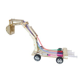 Hydraulic Excavator DIY Student Technology Small Production Learining Science Education Experiment Toy Model