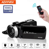 Newest 2K Camcorder 16X Zoom Infrared Vlogging Video Camera for Youtube 2.7K 48MP Portable Digital Recorder Live Streaming
