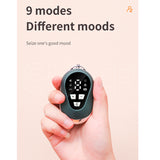 Holding Instrument Microcurrent Music Relaxation 150mAh Handheld Sleep Aid Device 9 Modes with Lanyard for Headache