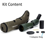 Celestron Regal M2 80ED Spotting Scope with 20-60x Eyepiece (Angled)For Bird Watching, Hunting and Digiscoping