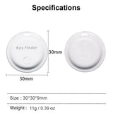 Mini GPS Tracker with Find My APP Reminder for Iphone Locator Smart Bluetooth Anti Lose Children Lage Pet Bags Key Global
