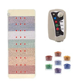 Far Infrared Photon Therapy Mattress with Negative Ion Gemstone Rainbow Stone, Magnetic Bio Amethyst, Heating Mat & Massage Cushion.